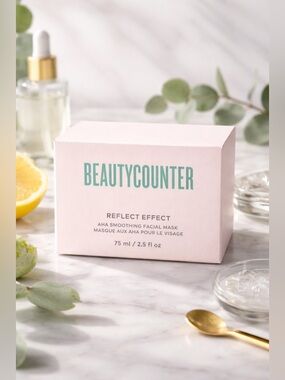 Beautycounter Reflect Effect AHA Smoothing Facial Mask NIB